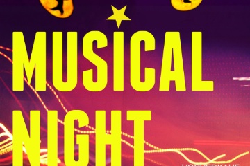 Das Werbeplakat der 1. Musical Night