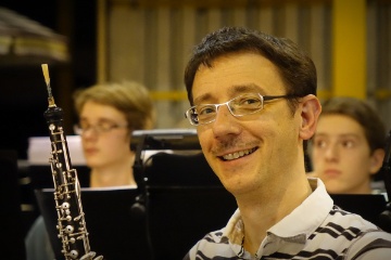 Stephan Reber hat mit seiner Oboe und dem Englischhorn immer viel zu tun.
