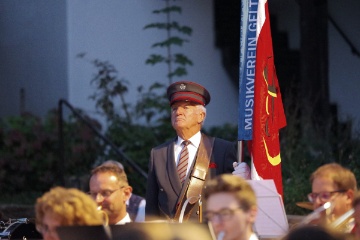 Ruedi Schaub (dr schn Ruedi) , Fhnrich des MV Gelterkinden