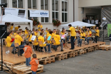 2005 - Jubitage "100 Jahre Musikverband Baselland" in Sissach