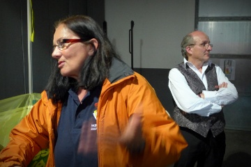 Monika (Fagot) und Peter (Waldhorn) Zbinden halfen mit unser Orchester zu komlettieren.