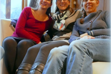 Katharina H�felfinger, Andrea Hasler und Nicole Caspar - fotogen