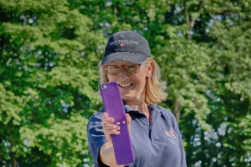 Klick: Claudia (kein Selfie - sondern foto@jsg im Visier)