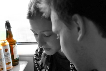 Soraya und David gehen die Reise nochmals auf dem SPh durch