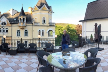 ...und seine Dachterrasse