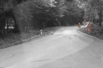 Deutsche Zust�nde, Schilderwald mitten in der Pampa in Tschechien