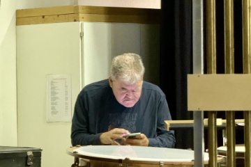 Felix "F�tze" Gisler im Privatmodus