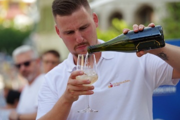 Bei Grnmachen gab es Quitten Spritz