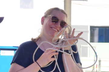 Kabelkunst mit Anna