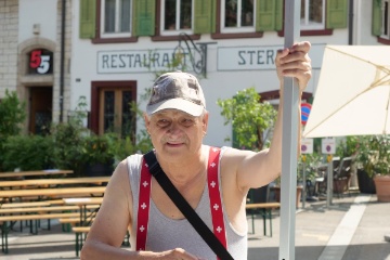 Ernst (Lugatti) Sutter, einer der ltesten Aktiven im MVS