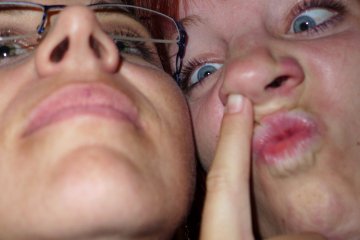 Selfies sind momentan hipe, auch wenn nicht unbedingt von den Nasenlchern :-)