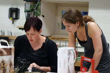 Katja Bausinger (Bausi) und Tanja Blapp (Buni) : Urs Oberli