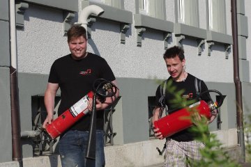 the fire fighters