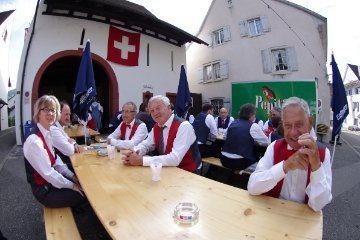 Der MV Gelterkinden beim Kaffi