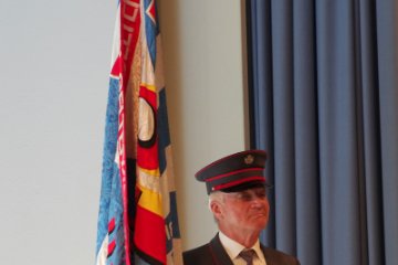 "Dr schn Ruedi" - stolzer Fhnrich des MV Gelterkinden
