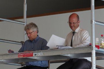 Die Expetern des Musikpreises Harmonie: Peter Bucher und Martin Schranz