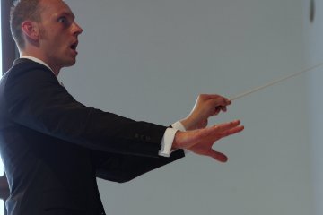 Andrin Hltschi, Dirigent der MG Harmonie Sempach