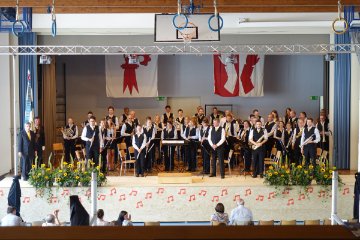 Der Musikverein Allschwil beim Musikpreis Harmonie