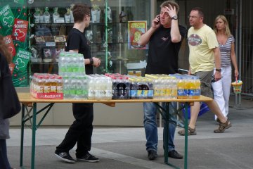 Marco Meyer und Marc Miebach (das muss ein schwieriges Telefonat sein)