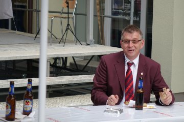 Etwas einsam, der MVBB Preesi, Peter Jeger