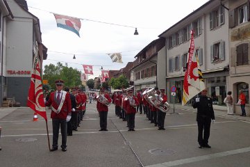 Der Musikverein Rothrist steht bereit zur Parademusik am Samstag - [Bild zVg]