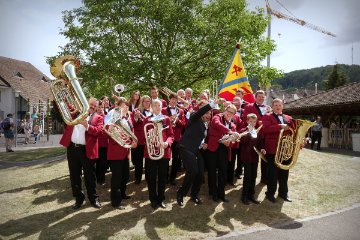 ...mit dem Musikverein Brislach