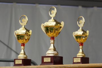 Rangverkndigung der Parademusik am Sonntag - die drei Pots gibt es zu gewinnen