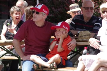 Ob die Grenadiere wohl zu laut spielten?