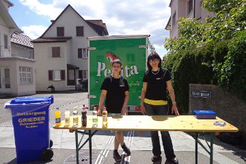 Bereit fr den Ansturm - Getrnke-Stand beim Li Tai Po -  [Bild zVg]