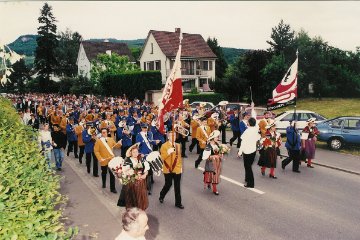 1994: Musikfest Sissach. Es war der letze Anlass mit dem Dirigenten Lorenz Heizmann.