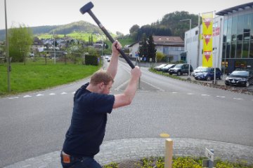 Wum Wum ... der Untergrund erforderte maximalen Einsatz