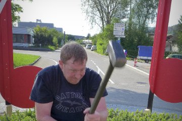 Wum, Wum, ... war krftezerrend und wir mussten